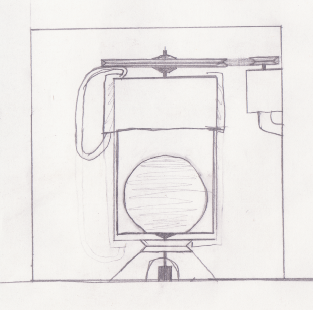 reverse microwave spin dry method idea sketch